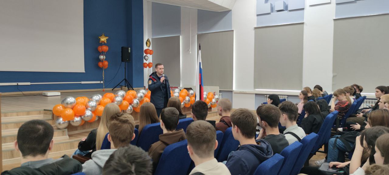 О правилах безопасности напомнили огнеборцы