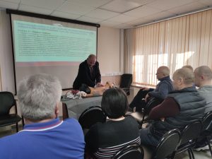 Курс по оказанию первой помощи прошли сотрудники Управления