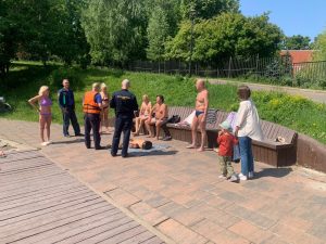 Пожарные провели беседы о пожарной безопасности